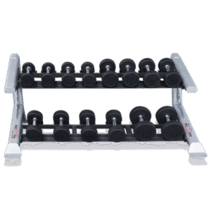 BODY SOLID 2 TIER SADDLE DUMBBELL RACK